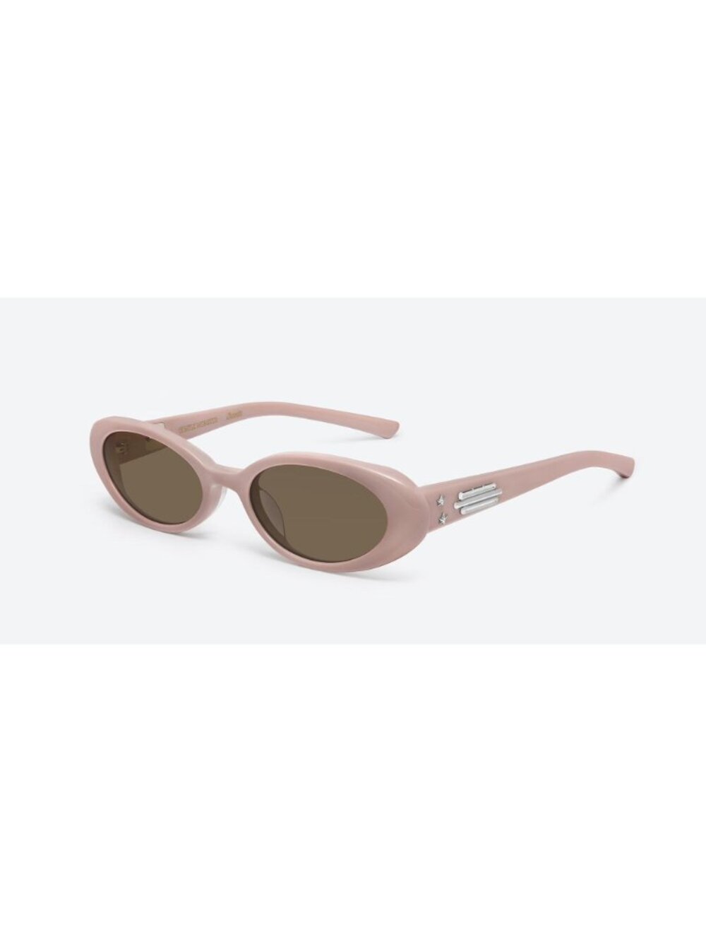 Gentle Monster Jennie Hush Sunglasses in Pink With Brown Lenses - Picture 2 of 5